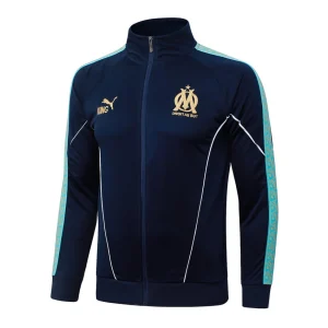 Survetement OM Veste 2025 2026 Bleu