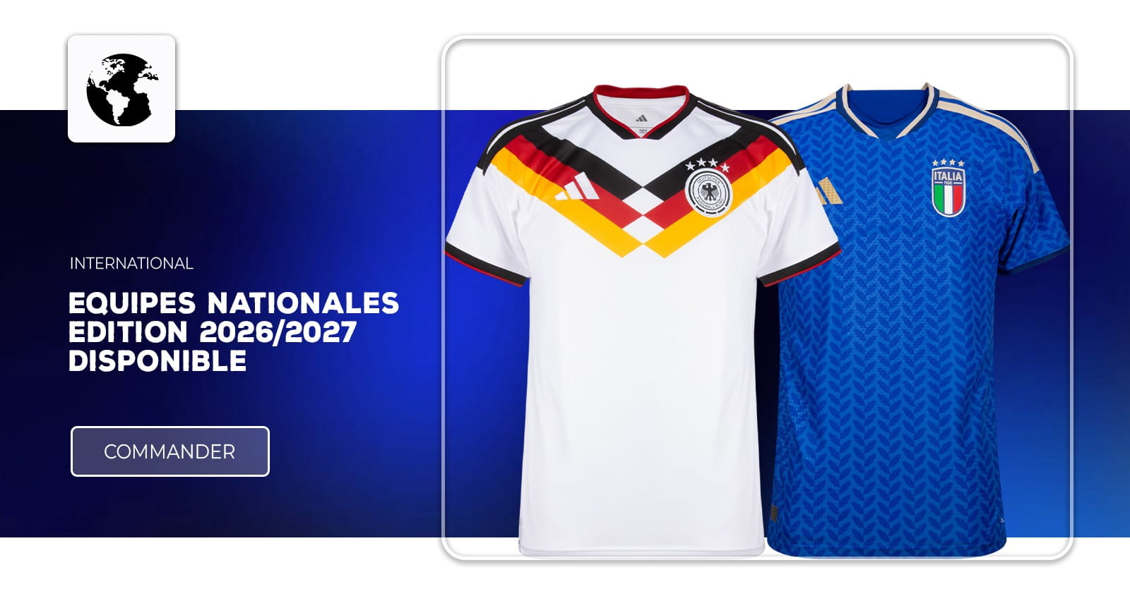 maillots coupe du monde 2026