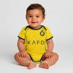 Al Nassr Home Baby Bodysuit 2025 2026 (1)