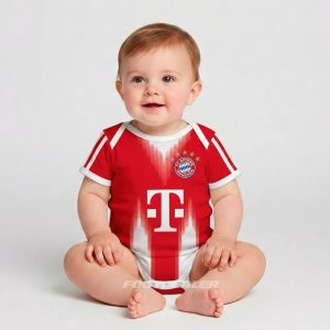 Body per neonati della squadra di casa del Bayern Monaco 2025-2026 (2)