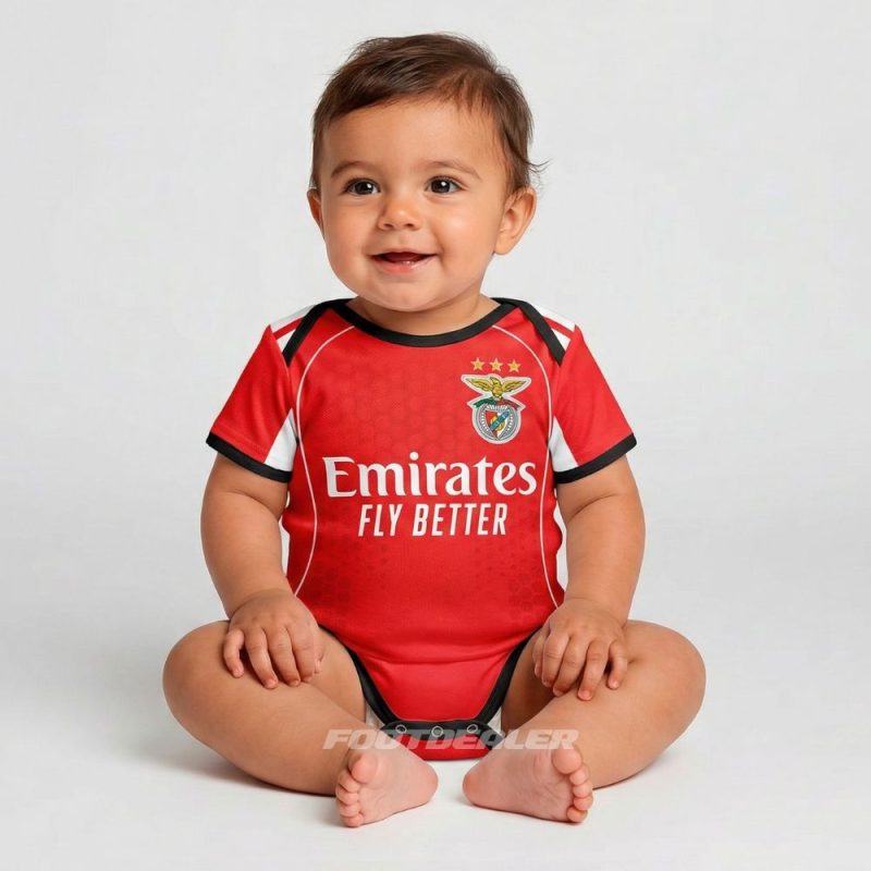 Body per neonati Benfica Home 2025-2026 (1)
