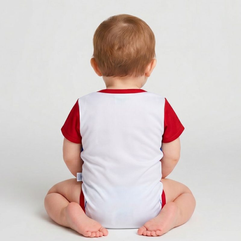 Body Bébé Croatie Domicile Coupe du Monde 2026 (2) Body Bébé Croatie Domicile Coupe du Monde 2026 (2)