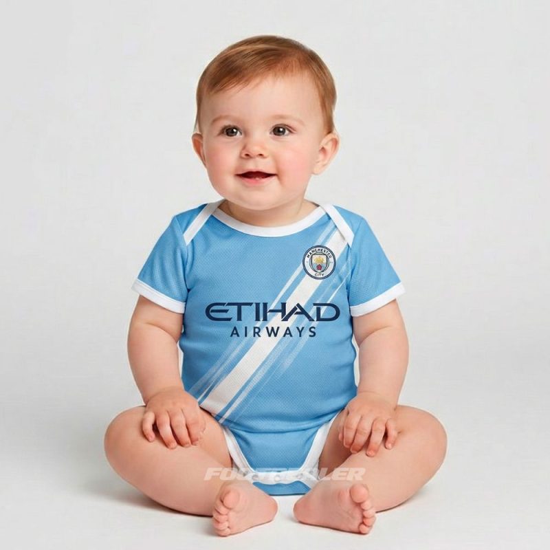 Body Bébé Manchester City Domicile 2025 2026 (1)