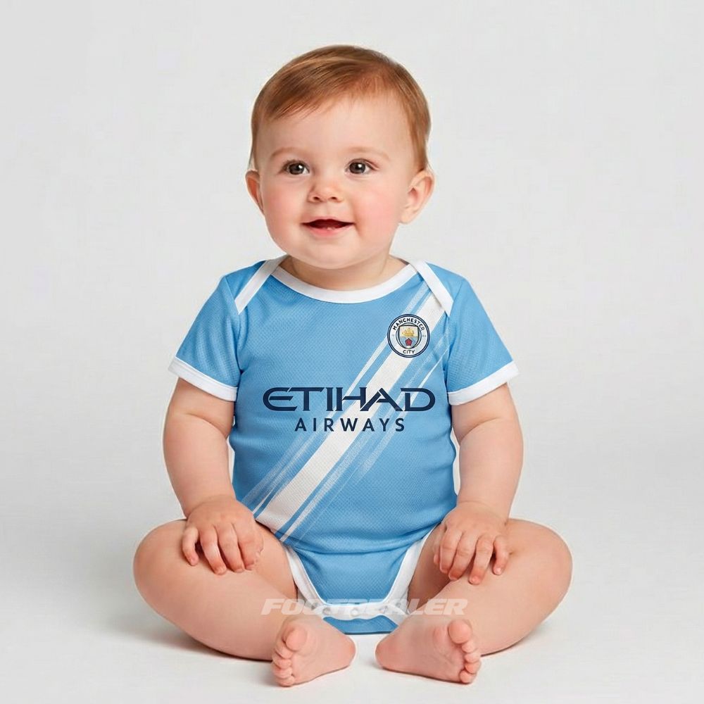 Body Bébé Manchester City Domicile 2025 2026 (1)
