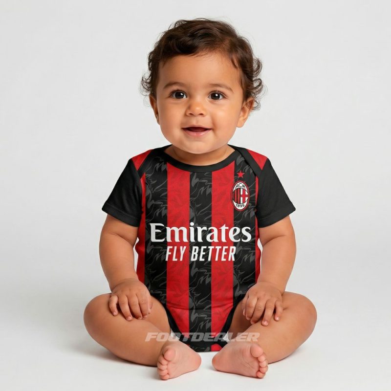 Body per neonati AC Milan Home 2025-2026 (1)