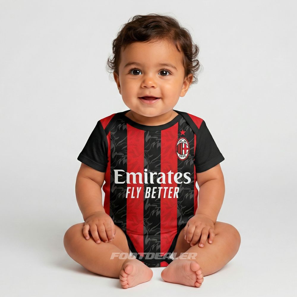 Body per neonati AC Milan Home 2025-2026 (1)