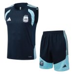 Debardeur Short Argentine 2026 2027 Bleu Sombre