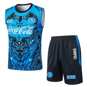 Debardeur Short Naples 2025 2026 Bleu Motif