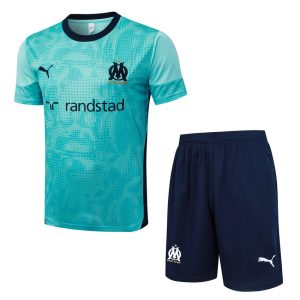 Ensemble Maillot Short OM 2025 2026 Vert