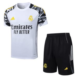 Real Madrid 2025 2026 White Spot Short Kit