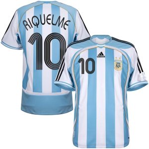 Camiseta Argentina Adidas Local 2006 Riquelme