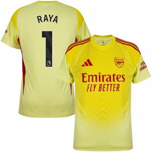 Camiseta de portero local del Arsenal 2025-2026 Raya