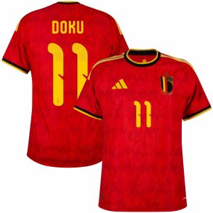 Camiseta Bélgica Local 2026-2027 Doku