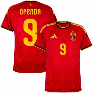 Camiseta de Bélgica para la temporada 2026-2027 (Abierta)
