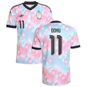 Doku de la equipación visitante de Bélgica 2026-2027