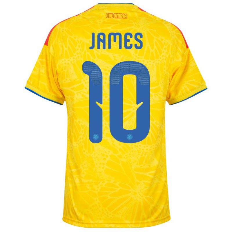 Camiseta de local de Colombia 2026-2027 James 2.jpg Camiseta de local de Colombia 2026-2027 James 2.jpg