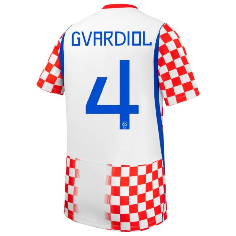 Maillot Croatie Domicile 2026 2027 Gvardiol (2) Maillot Croatie Domicile 2026 2027 Gvardiol