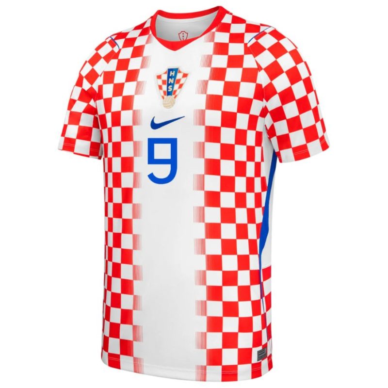 Maillot Croatie Domicile 2026 2027 Kramaric (3) Maillot Croatie Domicile 2026 2027 Kramaric