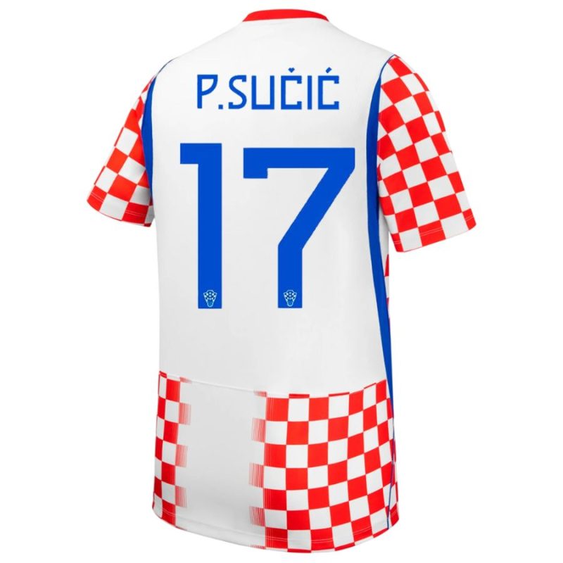 Maillot Croatie Domicile 2026 2027 Sucic (2) Maillot Croatie Domicile 2026 2027 Sucic