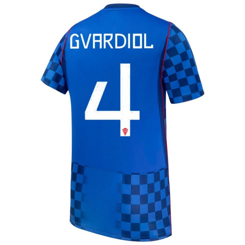 Maillot Croatie Exterieur 2026 2027 Gvardiol (2) Maillot Croatie Exterieur 2026 2027 Gvardiol