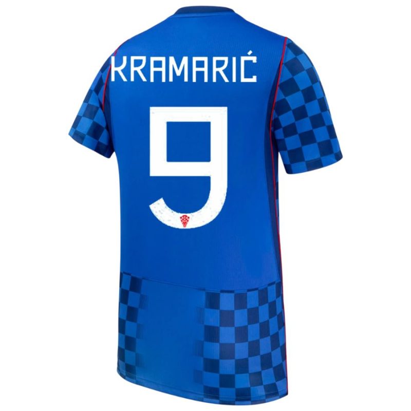 Maillot Croatie Exterieur 2026 2027 Kramaric (2) Maillot Croatie Exterieur 2026 2027 Kramaric