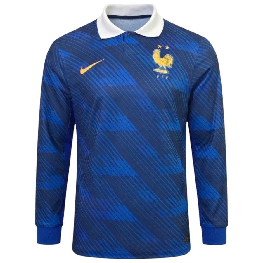 Maillot Equipe de France Domicile Coupe du Monde 2026 Manches longues