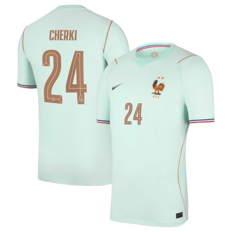 Maillot Equipe de France Exterieur Coupe du Monde 2026 Cherki