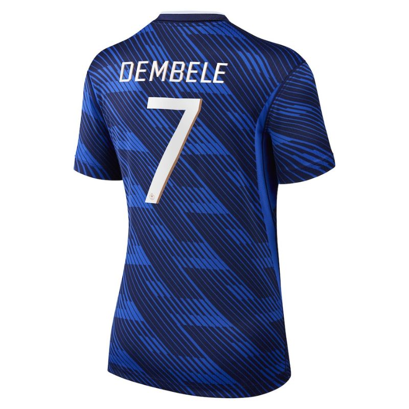 Maillot Equipe de France Femme Domicile Coupe du Monde 2026 Dembele
