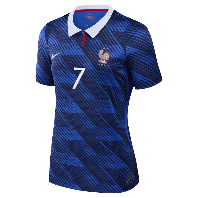 Maillot Equipe de France Femme Domicile Coupe du Monde 2026 Dembele