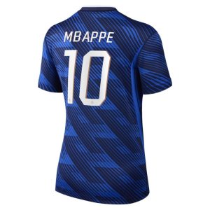 Maillot Equipe de France Femme Domicile Coupe du Monde 2026 Mbappe