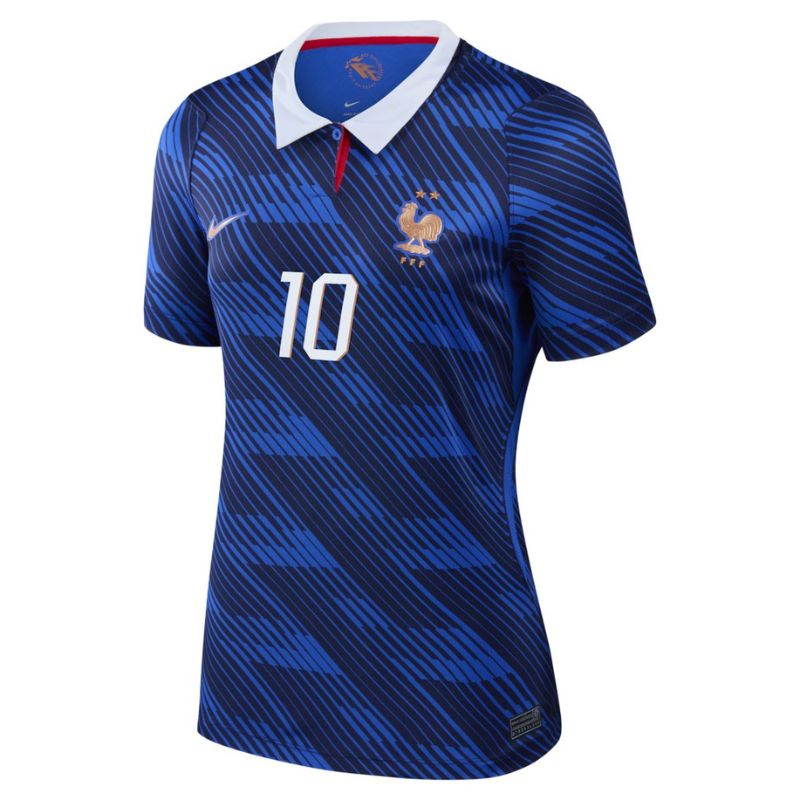 Maillot Equipe de France Femme Domicile Coupe du Monde 2026 Mbappe