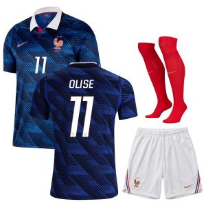Maillot Equipe de France Kit Enfant Domicile Coupe du Monde 2026 Olise