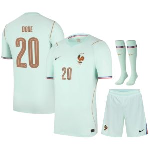 Maillot Equipe de France Kit Enfant Exterieur Coupe du Monde 2026 Doue