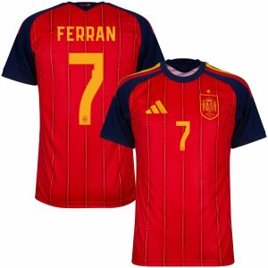 Maillot Espagne Domicile 2026 2027 Ferran
