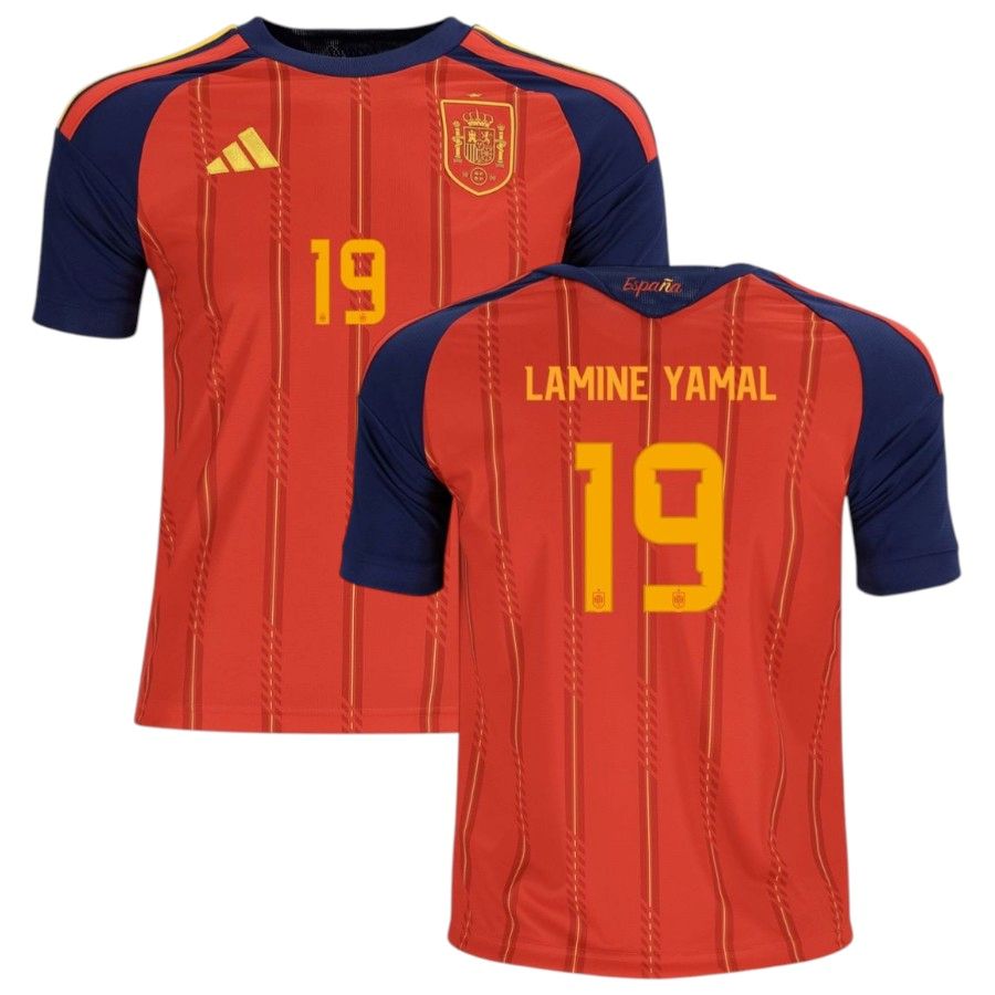 Spanien Heimtrikot für Kinder 2026-2027 - Lamine Yamal - 1.jpg