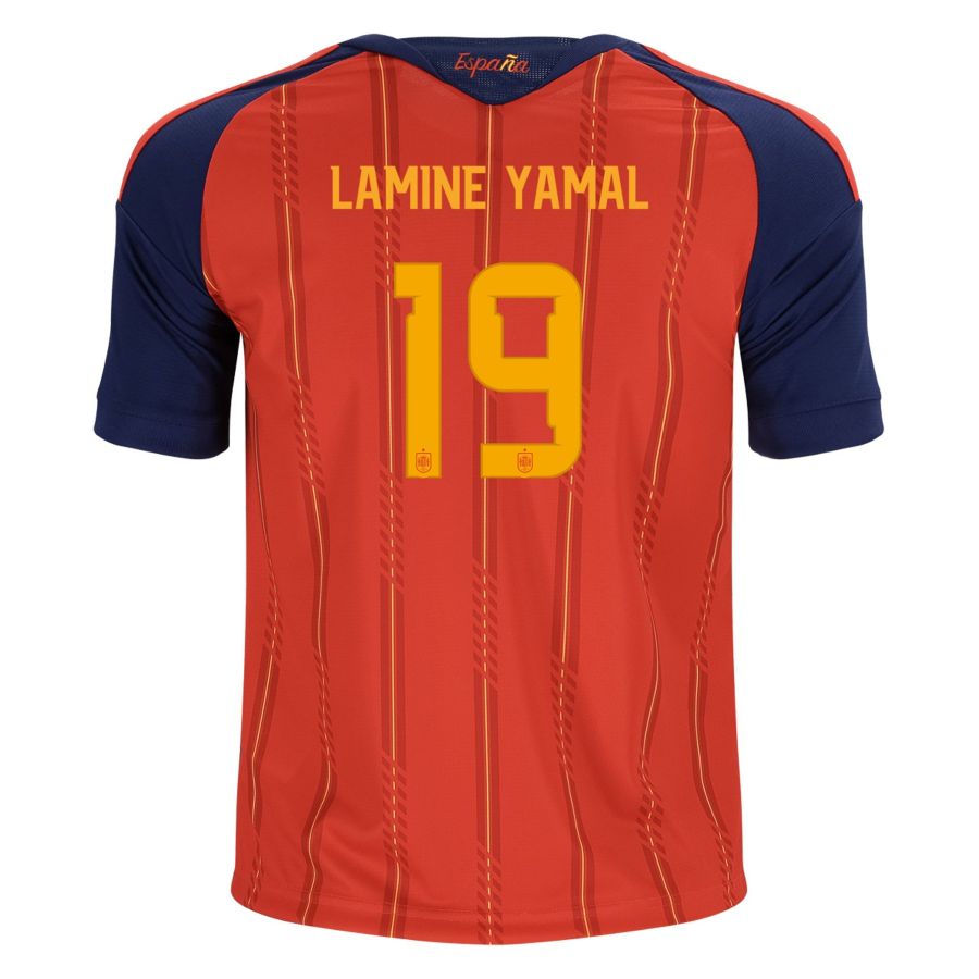 Spanien Heimtrikot für Kinder 2026-2027 - Lamine Yamal - 2.jpg