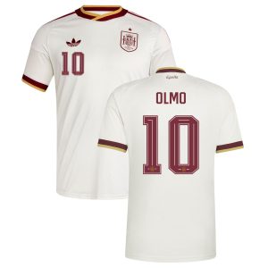 Spain Away Shirt 2026-2027 Olmo