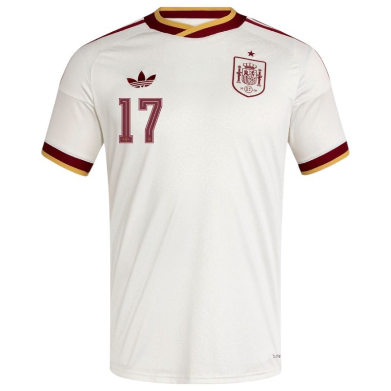 Maglia da trasferta della Spagna 2026-2027 Williams Jr. 3.jpg Maglia da trasferta della Spagna 2026-2027 Williams Jr. 3.jpg