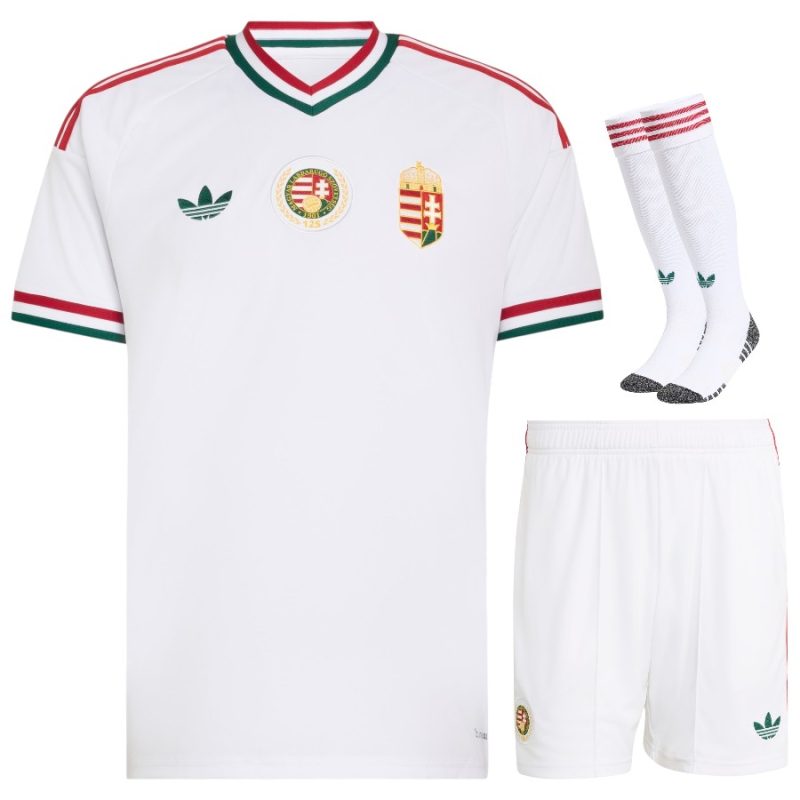 Maillot Hongrie Kit Enfant Exterieur 2026 2027 (1)