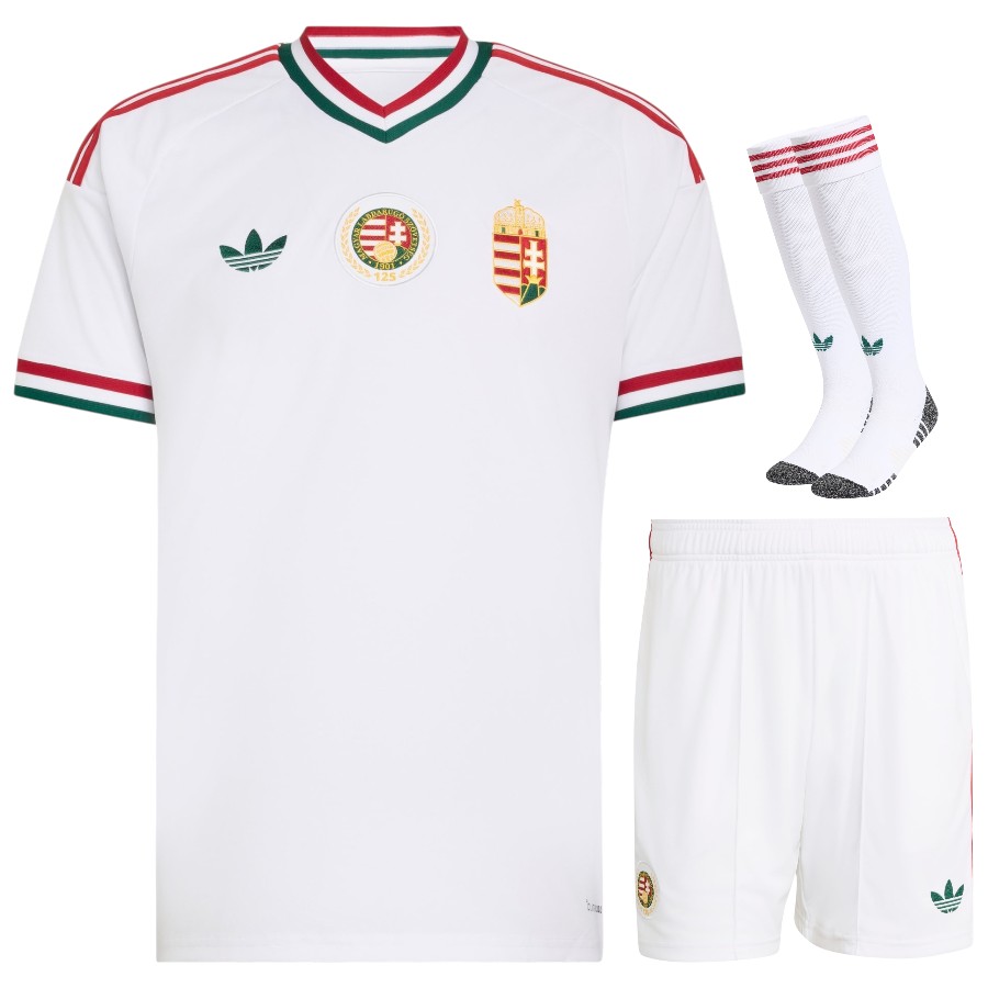 Maillot Hongrie Kit Enfant Exterieur 2026 2027 (1)