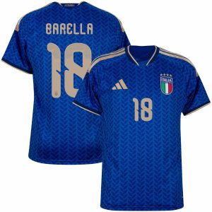 Maillot Italie Domicile 2026 2027 Barella