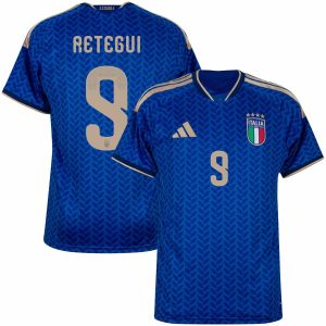 Maillot Italie Domicile 2026 2027 Retegui
