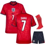 Maillot Kit Enfant Angleterre Exterieur 2026 2027 Saka