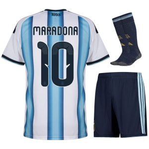 Kit local de Argentina 2026-2027 para niños - Maradona