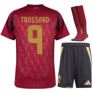 Equipación infantil de Trossard, Bélgica, temporada 2024/2025