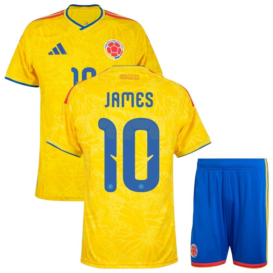 Maillot Kit Enfant Colombie Domicile 2026 2027 James Maillot Kit Enfant Colombie Domicile 2026 2027 James