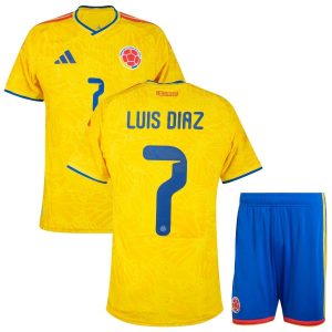 Maillot Kit Enfant Colombie Domicile 2026 2027 Luis Diaz