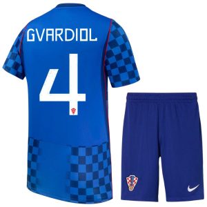 Maillot Kit Enfant Croatie Exterieur 2026 2027 Gvardiol