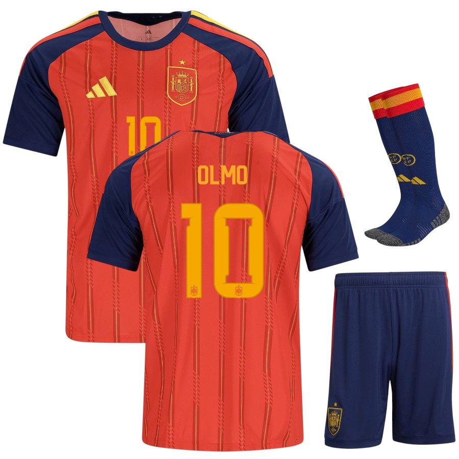 Children's Spain Home Jersey Kit 2026-2027 - Olmo.jpg