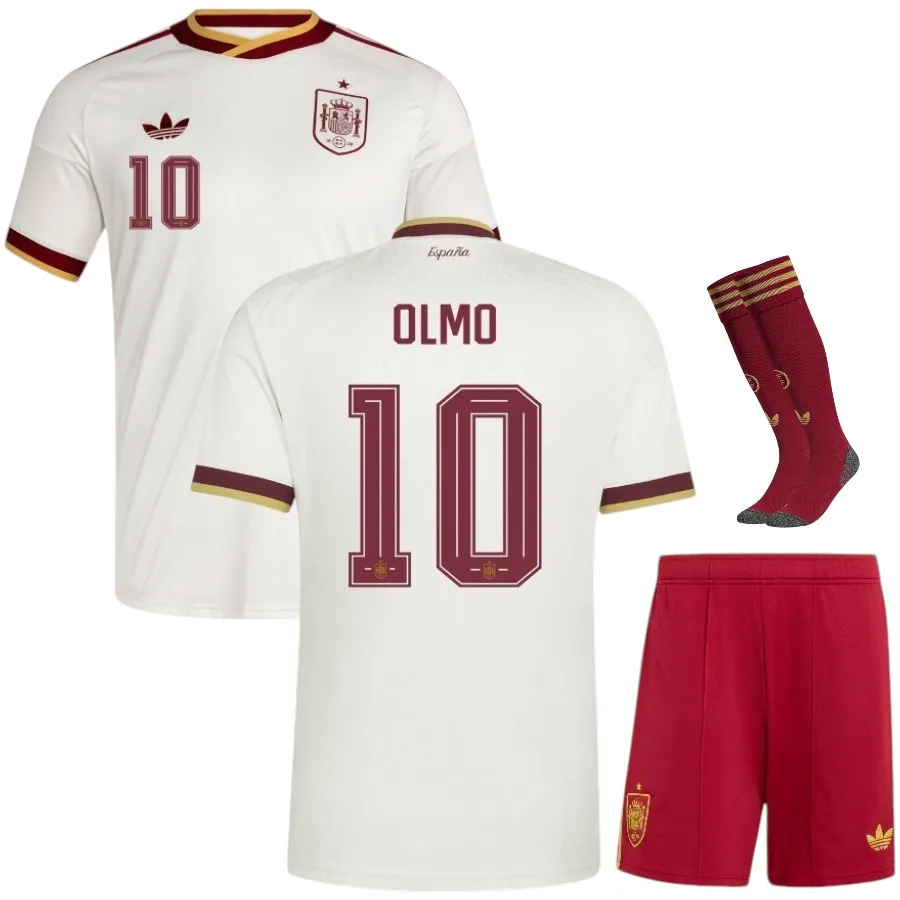 Maillot Kit Enfant Espagne Exterieur 2026 2027 Olmo